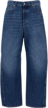Givenchy Jeans, Heren, Blauw, W32, 5-Pocket Wide-Leg Jeans