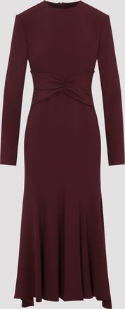 Alberta Ferretti Alberta Ferretti Satin Midi Dress