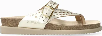Mephisto Womens Helena Perf Sandal In Gold