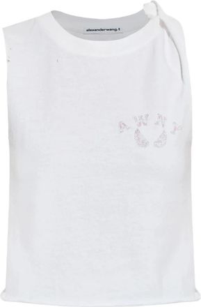 Alexander Wang Sleeveless Tops - Dames - Tops zonder mouwen - Wit - XS - Tops