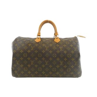 Louis Vuitton Monogram Marron Coated Canvas Boston Bag (Pre-Owned)