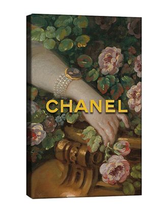 Fairchild Paris Rococo Fashion Detail With Chanel Wall Art
