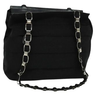 Ferragamo Pre-owned Tela shoulder-bags - - Pre-owned - Donna - Nero - ONE SIZE