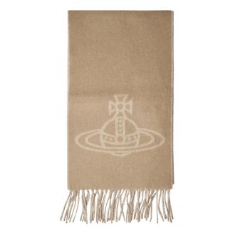 Vivienne Westwood Dames, Accessoires, Beige, Maat: ONE Size Wol