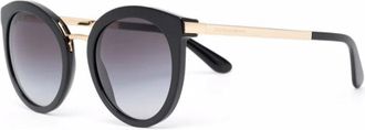 Dolce & Gabbana Dg 4268 5018G Zonnebrillen - Dames - Zonnebrillen - Zwart - 52 MM - Accessoires