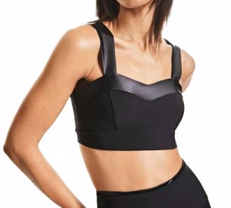 Lanston Renew Sports Bra In Black