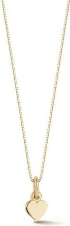 Ember Fine Jewelry 14K Gold Heart Pendant Necklace at Nordstrom Rack