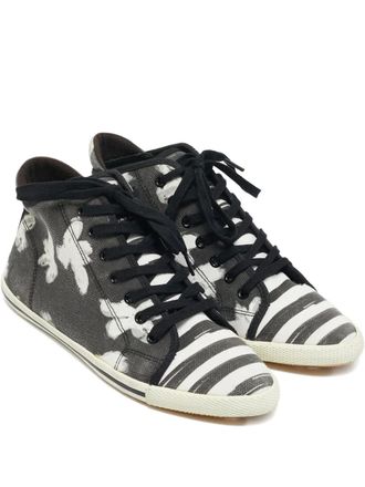 Marc Jacobs polka dot canvas sneakers - Grey