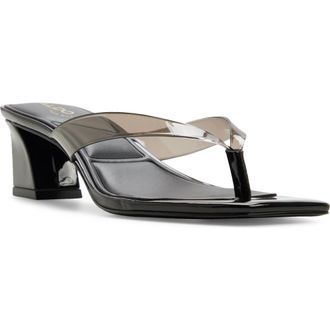 Aldo Adryanna Sandal in Charcoal at Nordstrom, Size 6.5