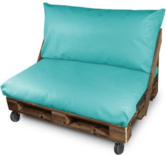 Happers Coj&iacute;n Polipiel Exterior Set Turquesa