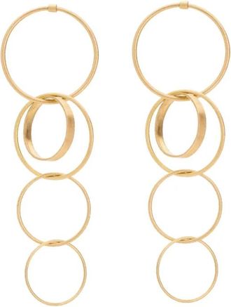 Lia Di Gregorio 18K yellow gold Sequenza earrings - Oro