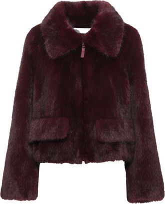 Bully Giacca in Ecopelliccia - - Jackets - Donna - Rosso - M