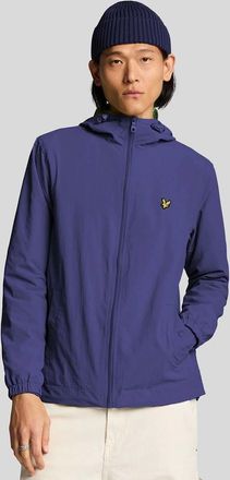 Lyle & Scott Lyle And Scott Mens Water Resistant Hooded Jacket - Purple - Size: Regular/34