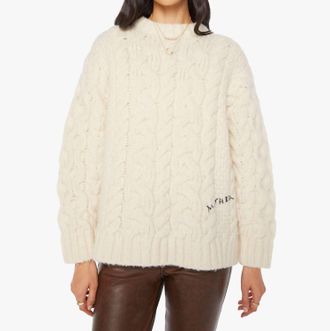 Mother Chunky Jumper In Drinking By The Fire