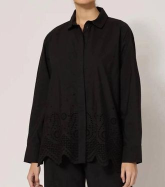 Cleobella Womens Trisha Blouse In Black