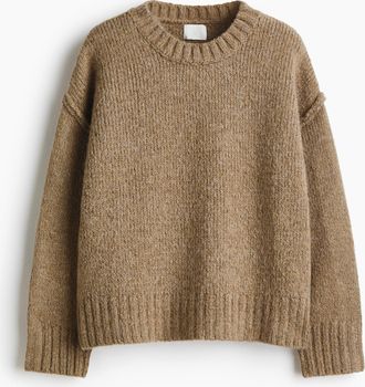 H&M Oversized Pullover - Beige