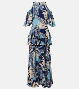 J.W.Anderson Abito lungo con stampa