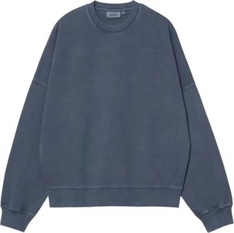 Carhartt Work in Progress Rggd Sweatshirt - Heren - Sweatshirts - Blauw - M - Katoen - Hoodies & sweatvesten
