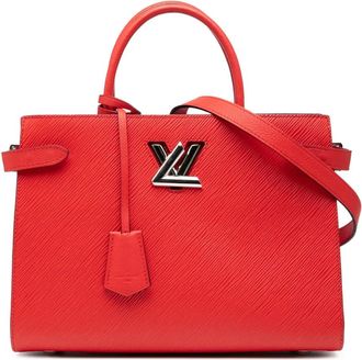 Louis Vuitton Borsa a tracolla Twist in pelle &Eacute;pi 2018 - Rosso