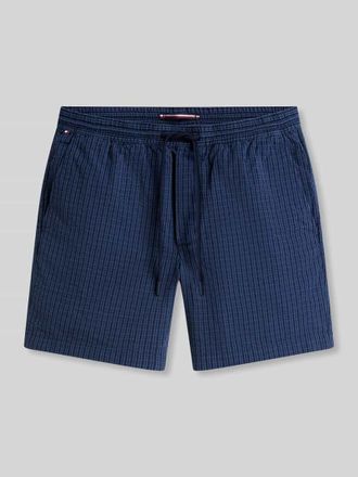 Tommy Hilfiger Chinoshorts aus Seesucker Modell DOVER in Marine, Gr&ouml;&szlig;e XXL