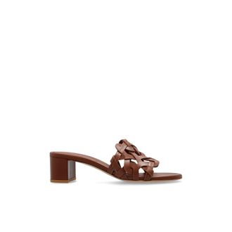 Gianvito Rossi Dames, Schoenen, Bruin, Maat: 41 EU Leer