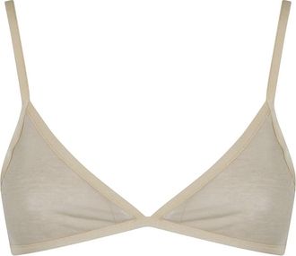 Paloma Wool Esco Strappy Bralette - Dames - BHs - Grijs - L - Katoen - Ondergoed