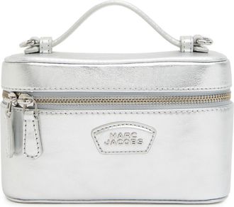 Marc Jacobs The Everyday Vanity Metallic Leather Cross-body bag - Silver - One Size