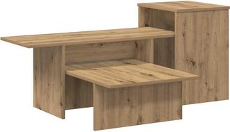 vidaXL Mesa Consola Roble Artisan 91,5 X 35 X 38,5 Cm Vidaxl
