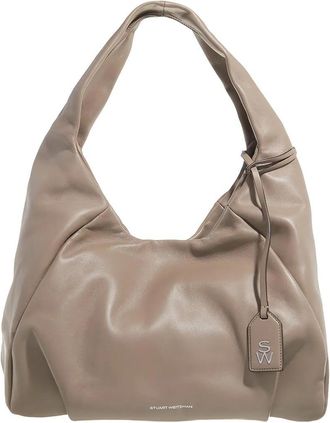 Stuart Weitzman Hobo Bags - The Moda Hobo Bag - taupe - Hobo Bags for ladies