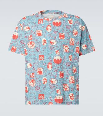 Bode T-shirt Yearbook Boxy in cotone