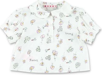 Marni T-shirt e polo Marni bianche