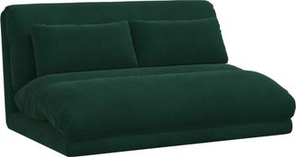 vidaXL Sill&oacute;n Ajustable Verde Oscuro Terciopelo Vidaxl