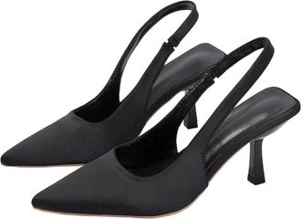 Generic Womens Luxury Office Pointed Toe High Heel Pumps Fashion Stiletto Wedding Party Dress Shoes Black