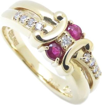 Celine Yellow Band Ring (Pre-Owned)