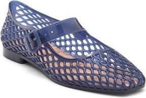 Mia Coco Jelly Flat in Deep Blue at Nordstrom Rack, Size 7