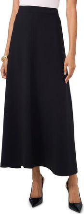 Vince Camuto A-Line Maxi Skirt in Rich Black at Nordstrom, Size Large