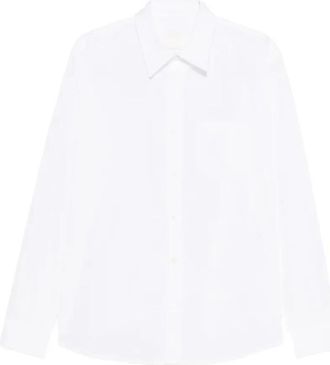A.P.C. Herenhemd - Heren - Zakelijke Overhemden - Wit - XL - Katoen - Overhemden