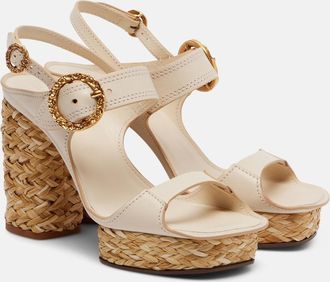 Zimmermann Sandalias Talia de piel