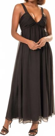 Area Stars Jia Long Dress In Black