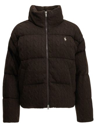 Polo Ralph Lauren Bomber Polo Ralph Lauren in lana e cashmere
