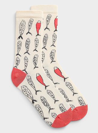 Simons Womens Little sardines socks