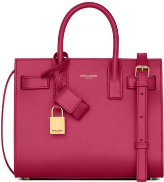 Saint Laurent Sac De Jour Nano In Smooth Leather Bags