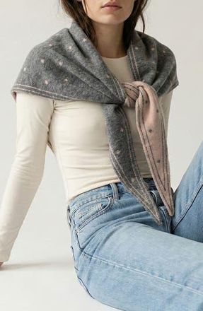 Saachi Triangle Scarf in Grey at Nordstrom Rack