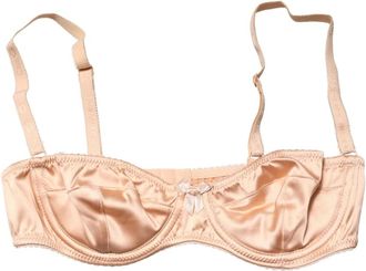 Dolce & Gabbana Semi-Pad Balconette BH met beugel - Dames - BHs - Beige - S - Polyester - Ondergoed