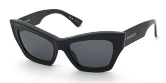 Nina Ricci SNR434 0700 Mens Sunglasses Black Size 56