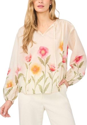 Ted Baker Rochelle Linen-Blend Top