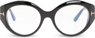 Tom Ford Ovale Optische Brillen - Dames - Brillen - Zwart - ONE Size - Accessoires