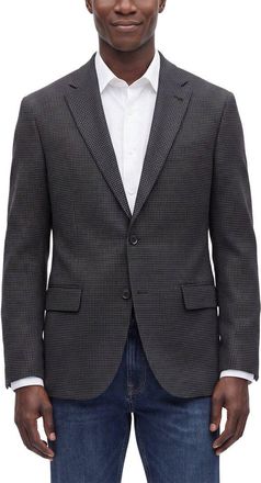 Corneliani CC Collection Virgin Wool Checked Jacket