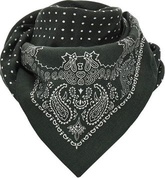 Destin Wool scarf with Bandanda motif Man One Size