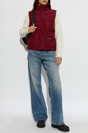 Canada Goose Vermillion Down Gilet, Womens, Burgundy